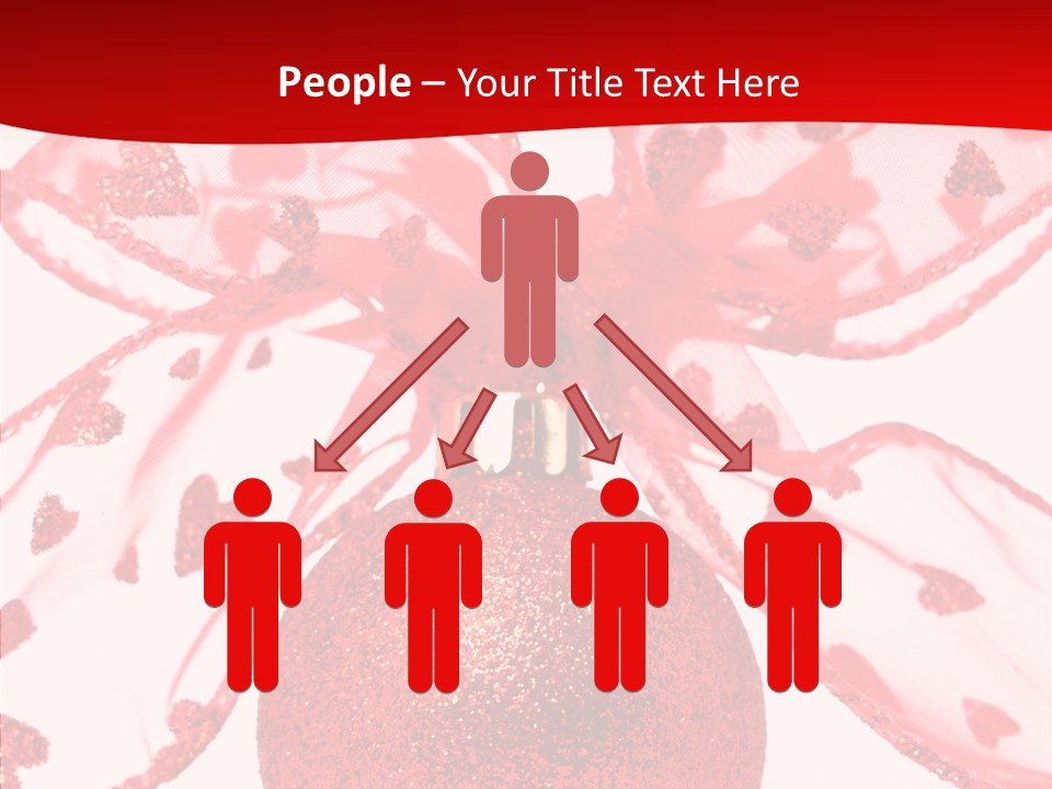 Holiday Isolated Hang PowerPoint Template