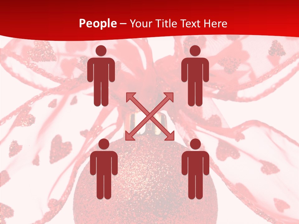 Holiday Isolated Hang PowerPoint Template