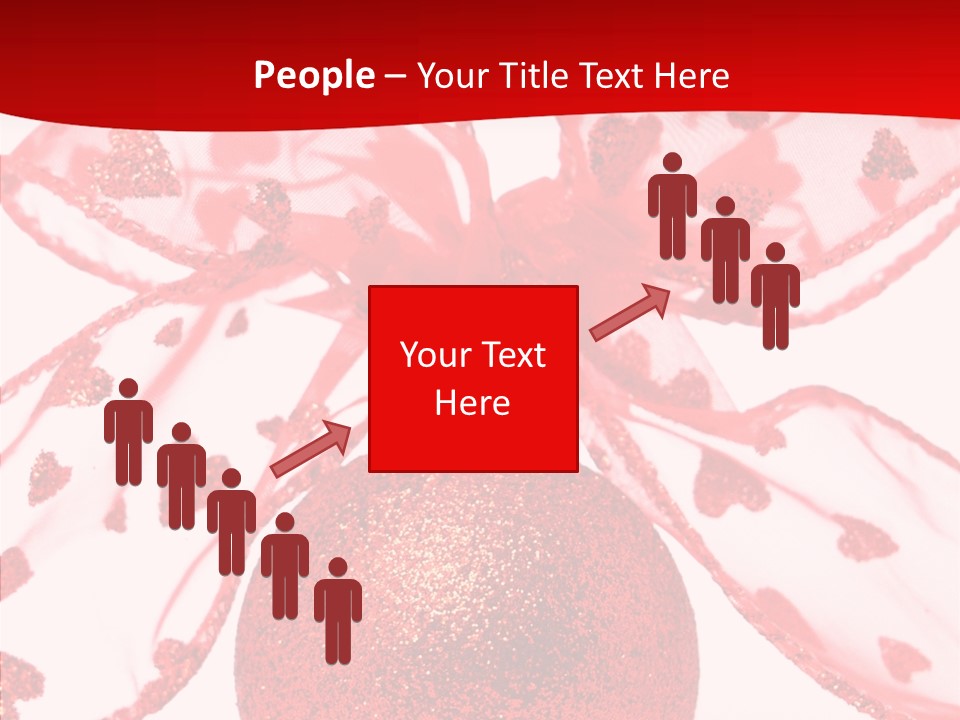 Holiday Isolated Hang PowerPoint Template