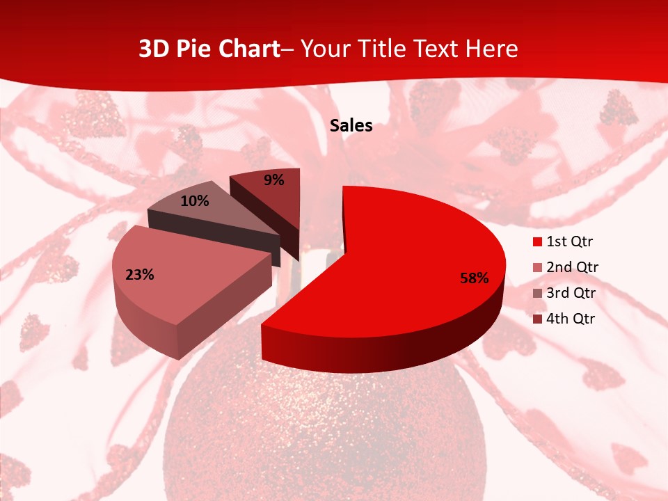 Holiday Isolated Hang PowerPoint Template