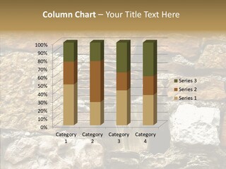 Erosion Smooth Gaps PowerPoint Template