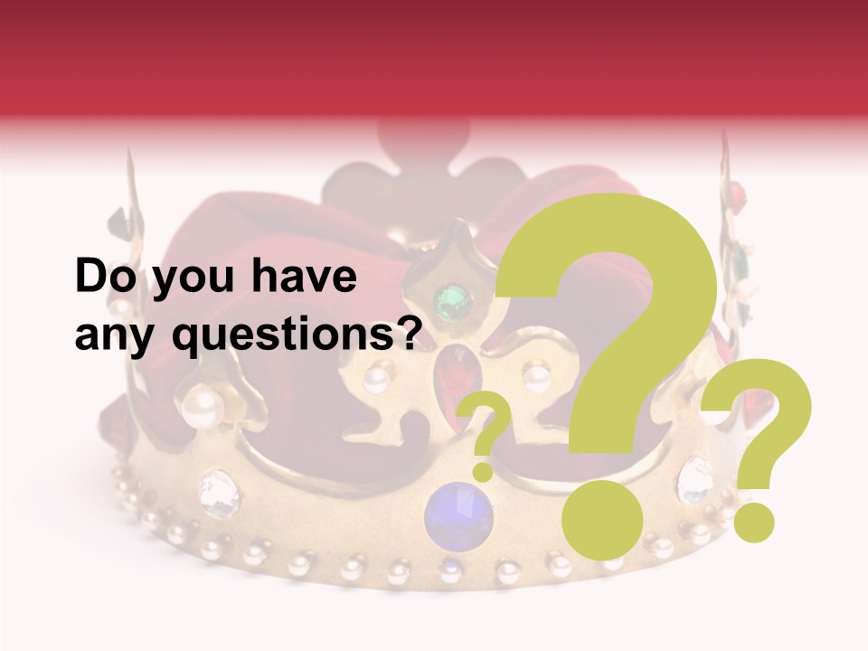 Royal Gem Emperor PowerPoint Template