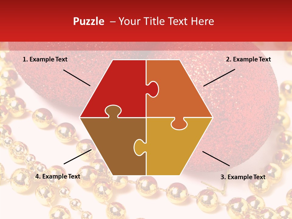 Celebration Glass Ball PowerPoint Template