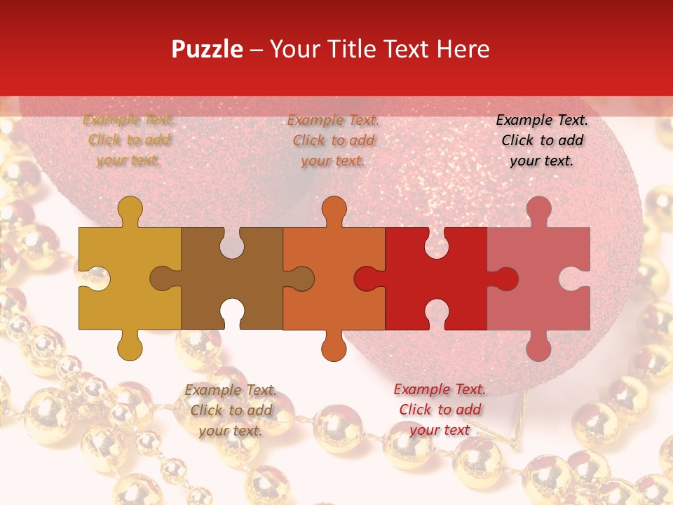 Celebration Glass Ball PowerPoint Template