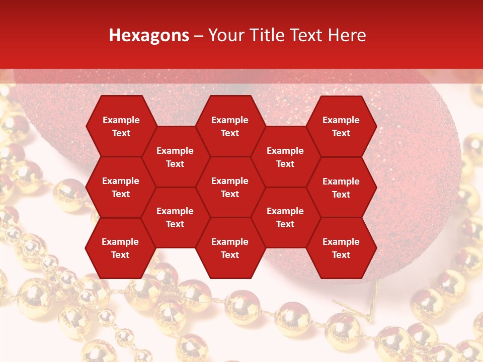 Celebration Glass Ball PowerPoint Template