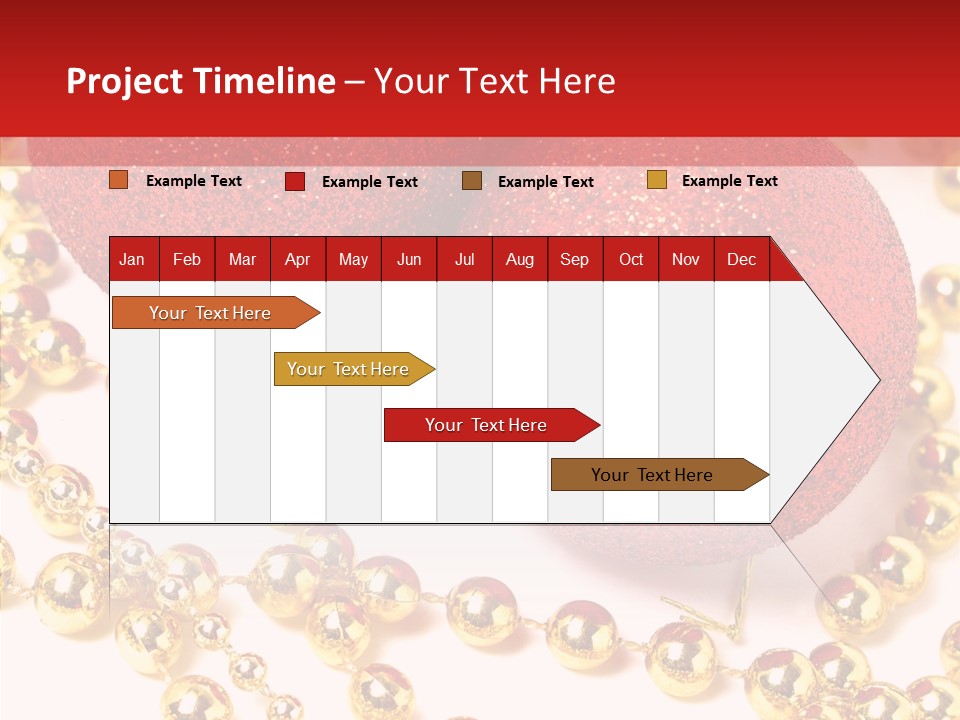 Celebration Glass Ball PowerPoint Template
