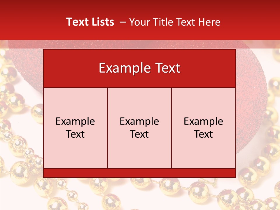Celebration Glass Ball PowerPoint Template