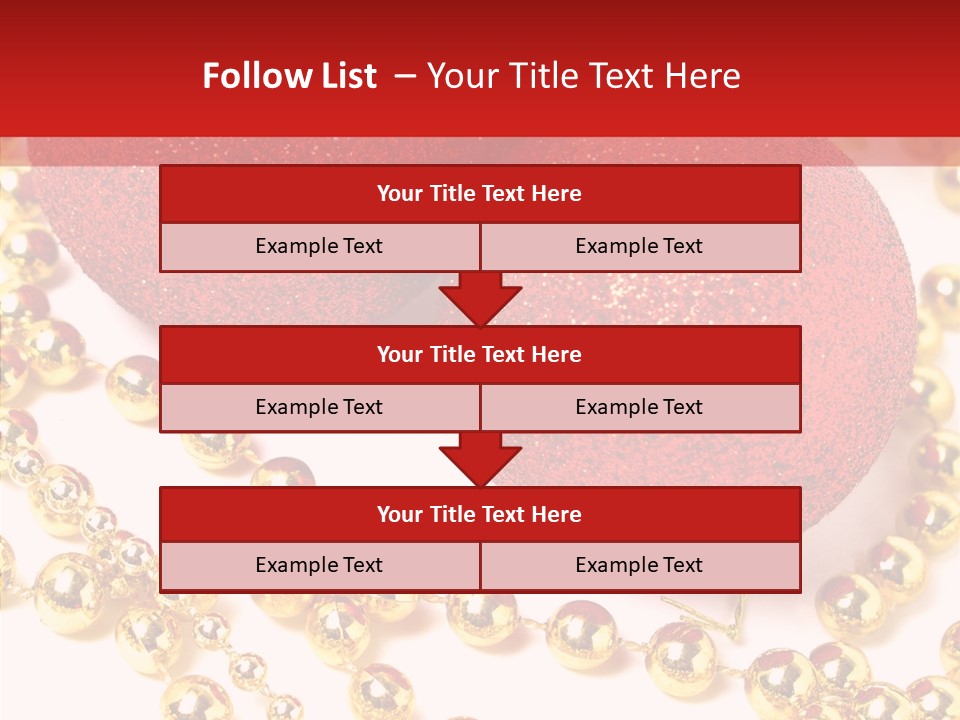 Celebration Glass Ball PowerPoint Template