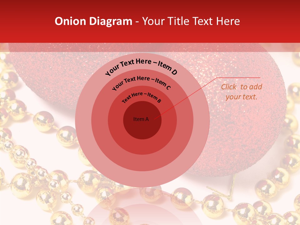 Celebration Glass Ball PowerPoint Template