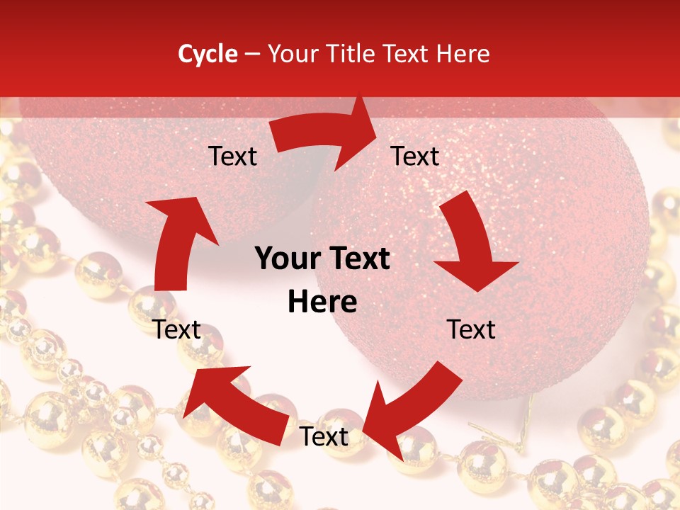 Celebration Glass Ball PowerPoint Template