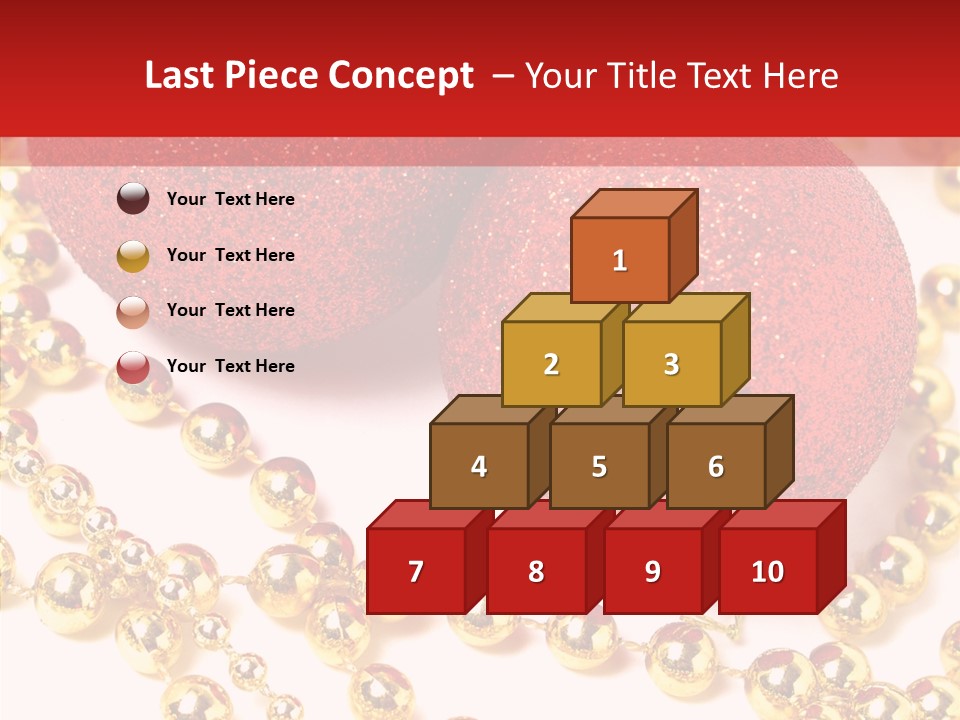 Celebration Glass Ball PowerPoint Template