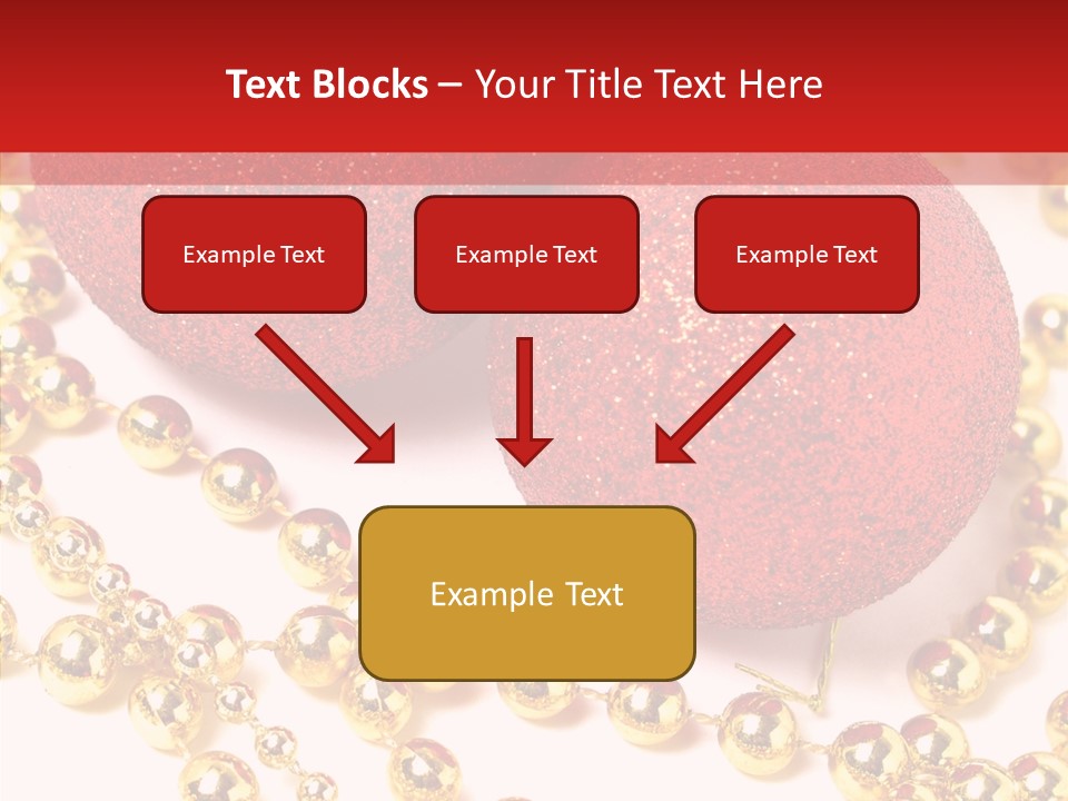 Celebration Glass Ball PowerPoint Template