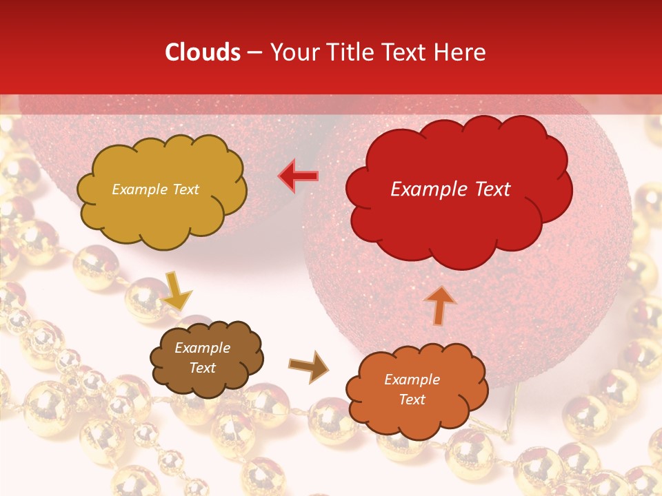 Celebration Glass Ball PowerPoint Template