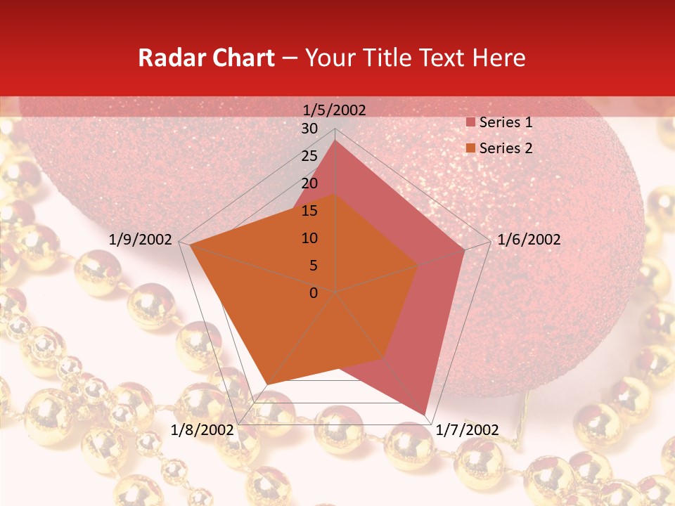 Celebration Glass Ball PowerPoint Template