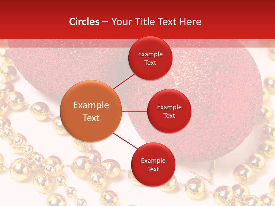 Celebration Glass Ball PowerPoint Template