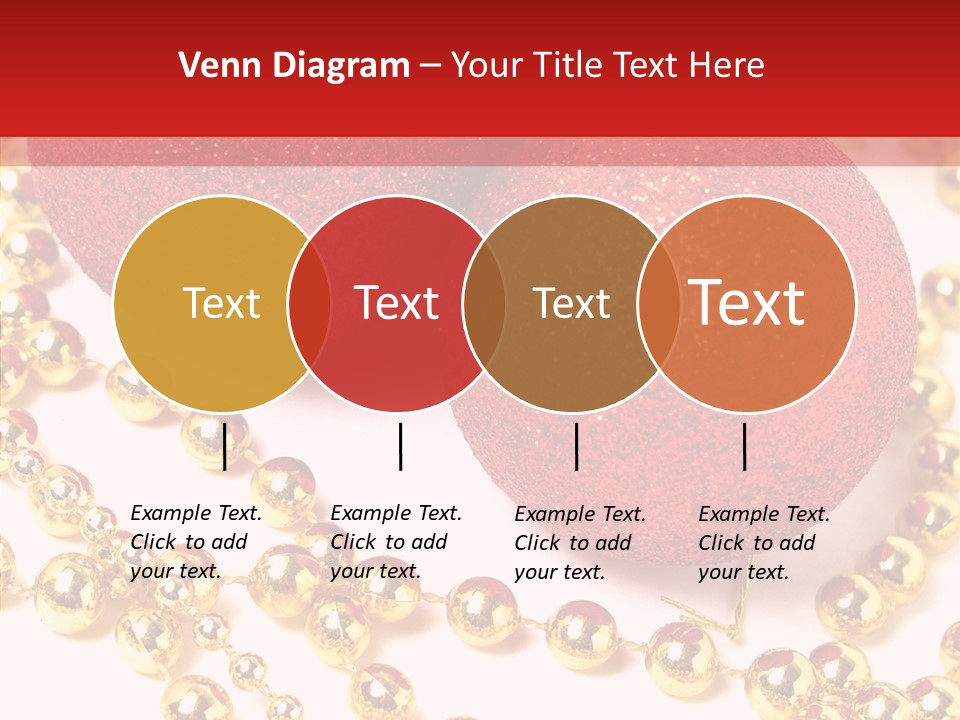 Celebration Glass Ball PowerPoint Template