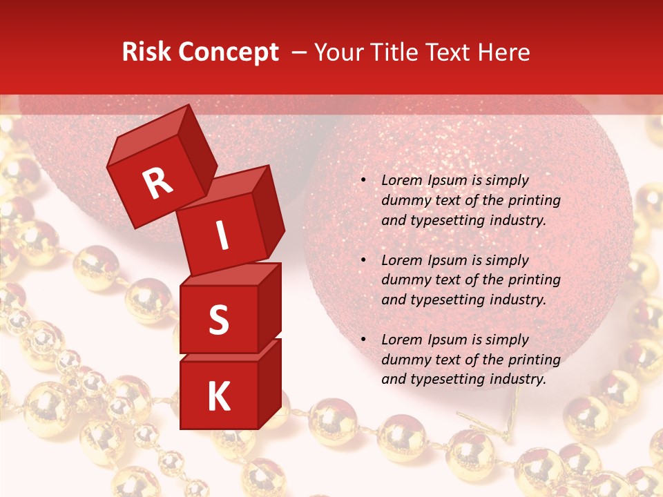 Celebration Glass Ball PowerPoint Template