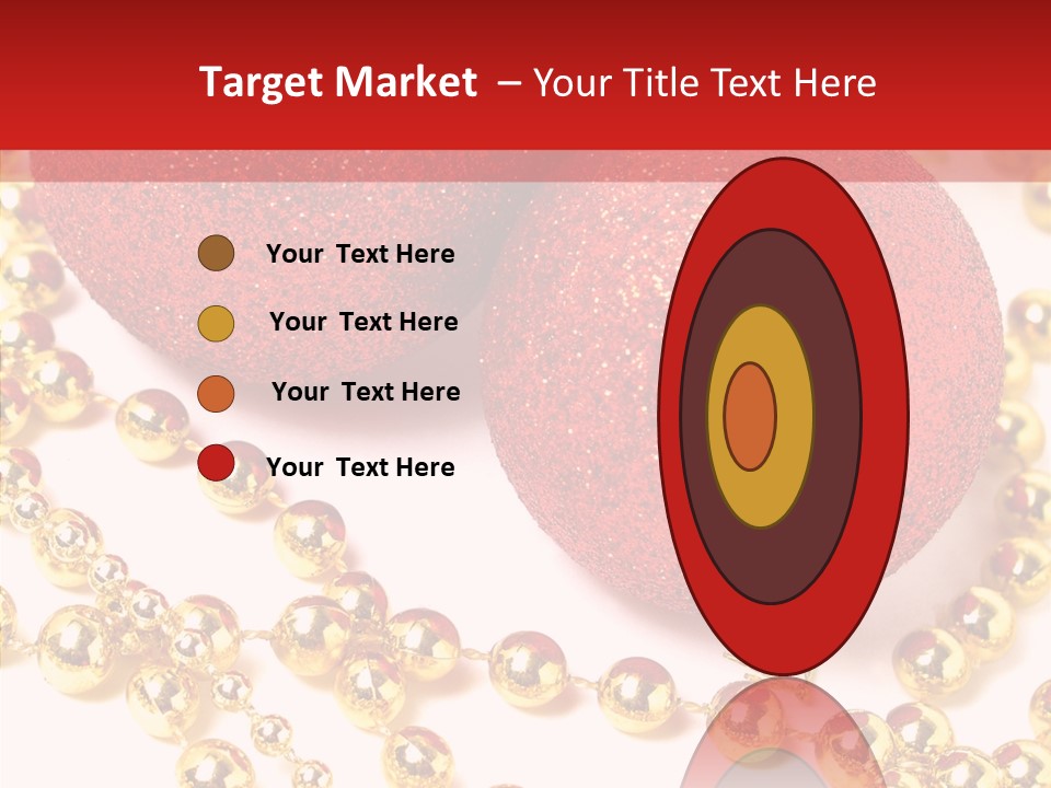 Celebration Glass Ball PowerPoint Template