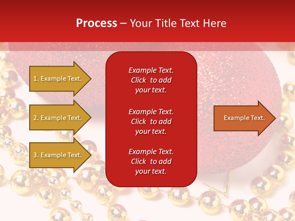 Celebration Glass Ball PowerPoint Template