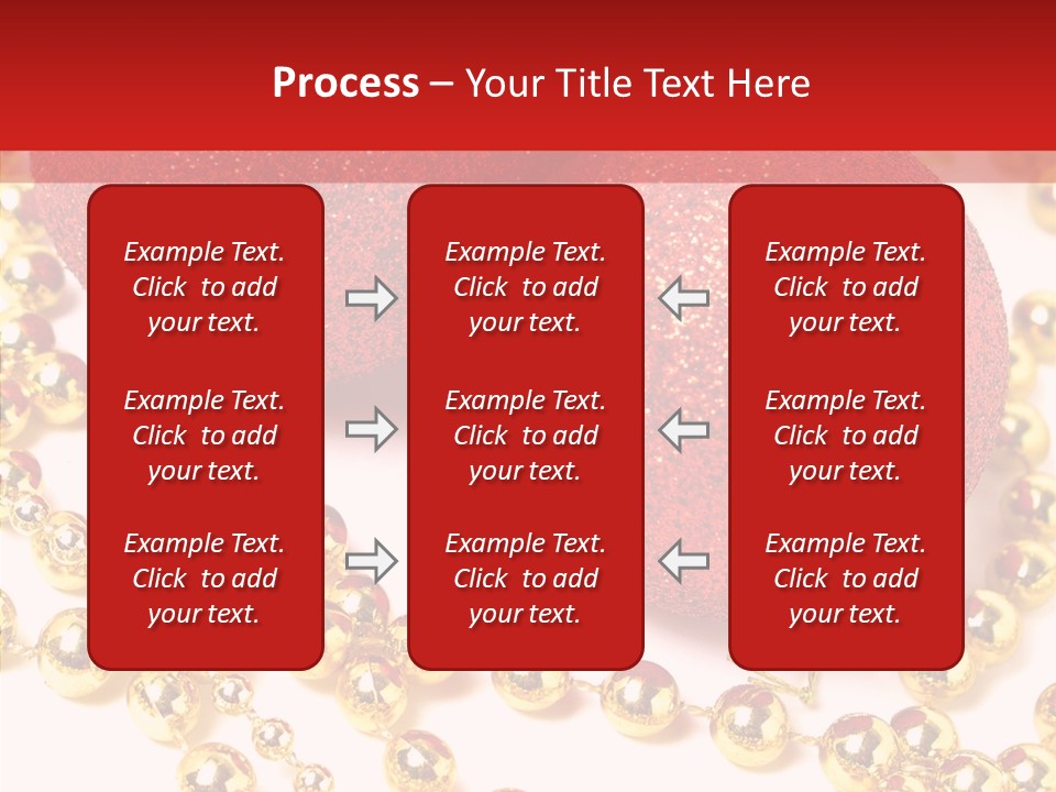 Celebration Glass Ball PowerPoint Template