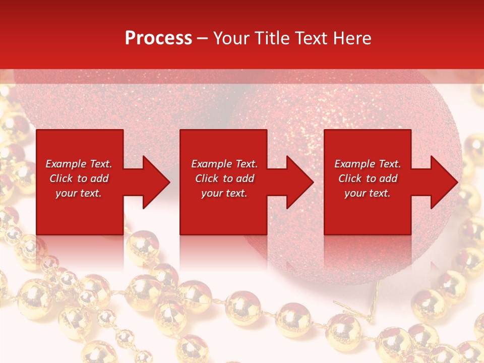 Celebration Glass Ball PowerPoint Template