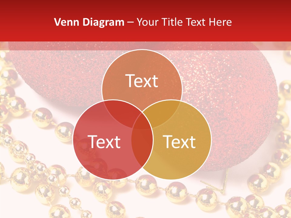 Celebration Glass Ball PowerPoint Template