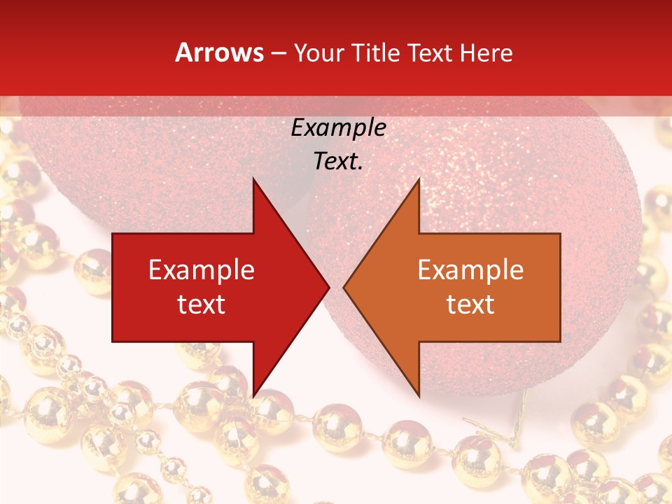 Celebration Glass Ball PowerPoint Template