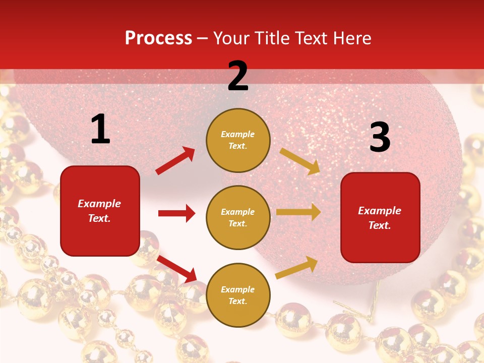 Celebration Glass Ball PowerPoint Template