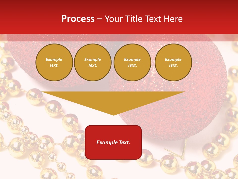 Celebration Glass Ball PowerPoint Template