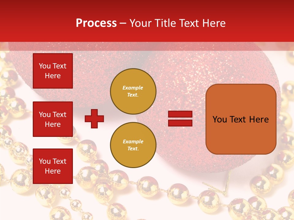 Celebration Glass Ball PowerPoint Template