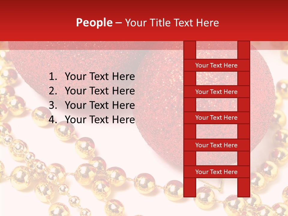 Celebration Glass Ball PowerPoint Template