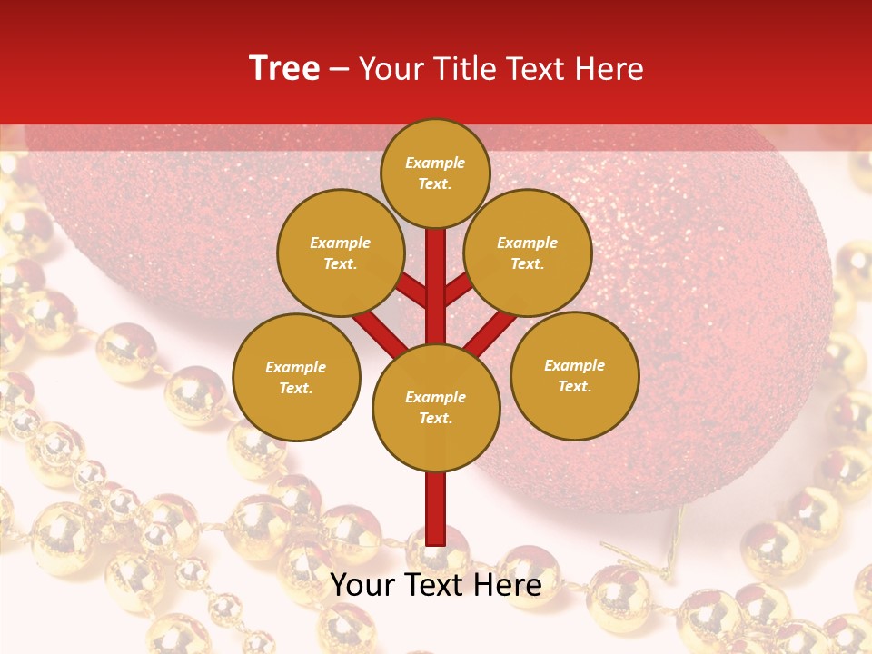 Celebration Glass Ball PowerPoint Template