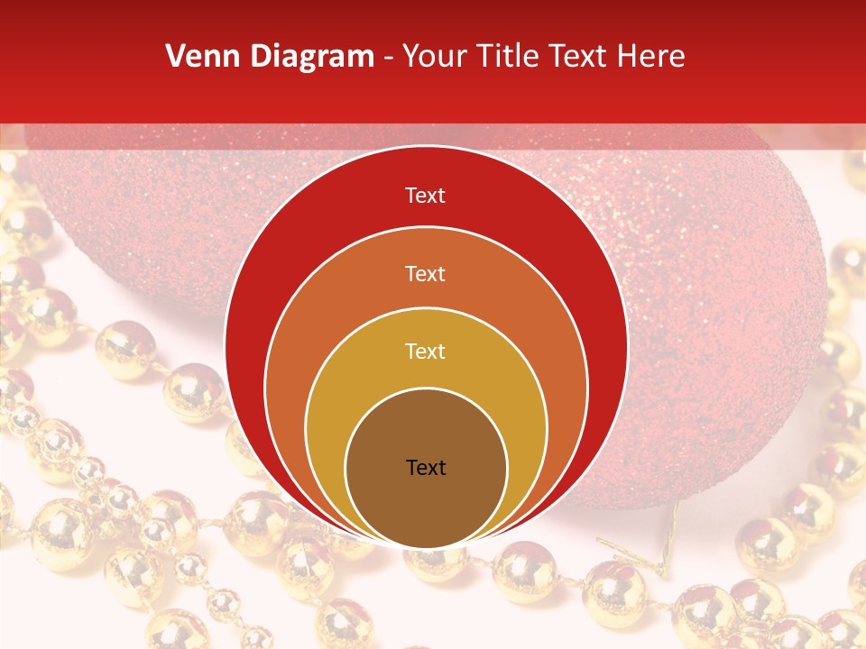 Celebration Glass Ball PowerPoint Template