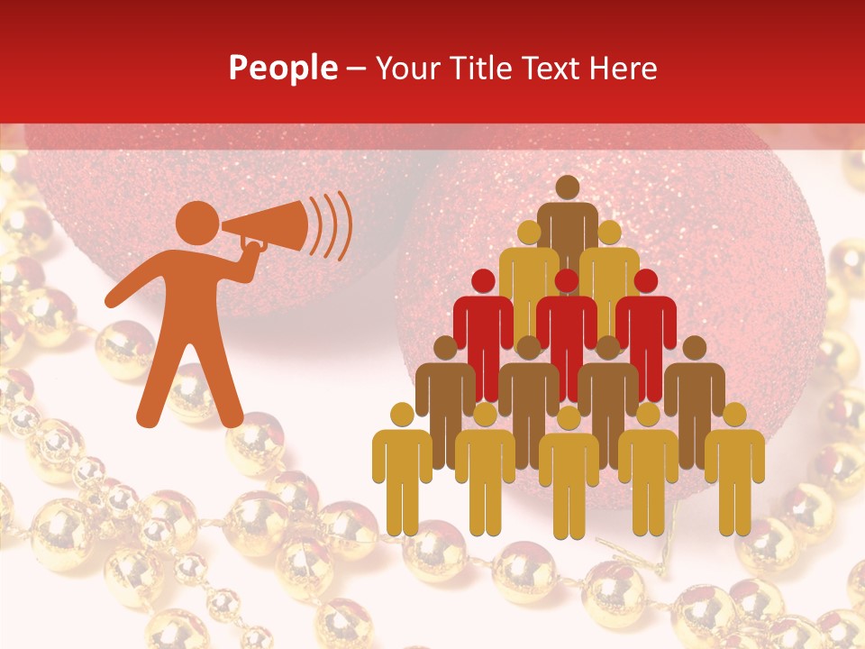 Celebration Glass Ball PowerPoint Template