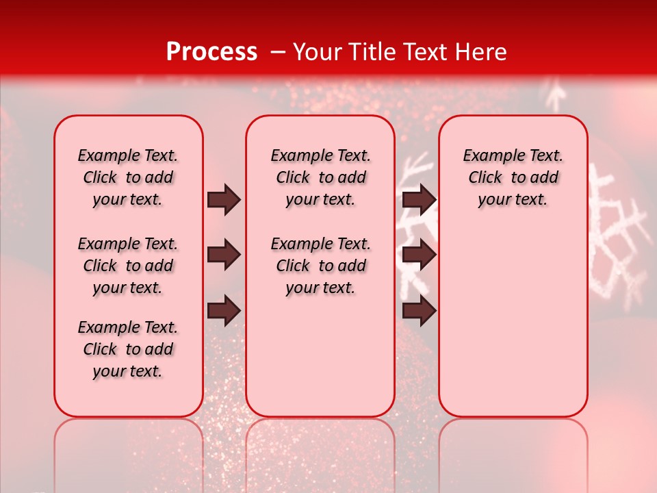 Ball Holiday Ornament PowerPoint Template