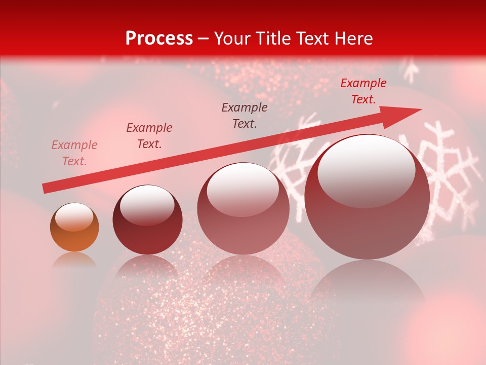 Ball Holiday Ornament PowerPoint Template