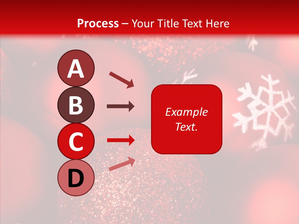 Ball Holiday Ornament PowerPoint Template