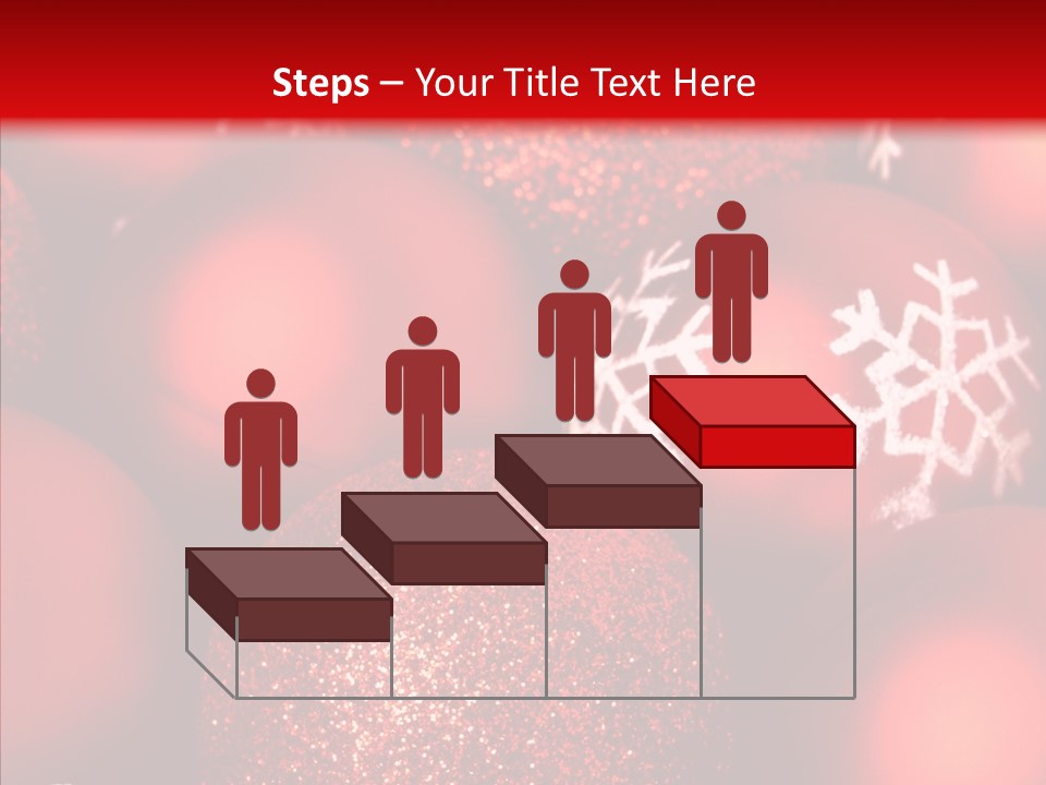 Ball Holiday Ornament PowerPoint Template