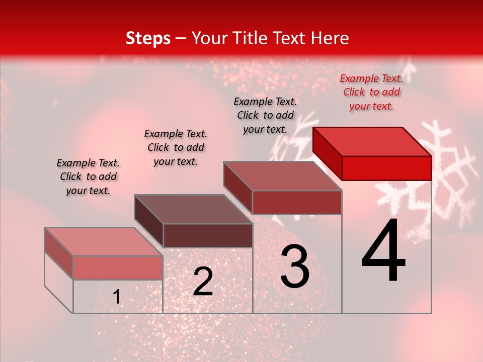 Ball Holiday Ornament PowerPoint Template