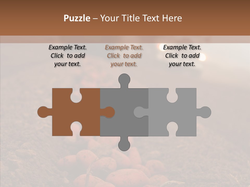 Potato Crops Dusty PowerPoint Template