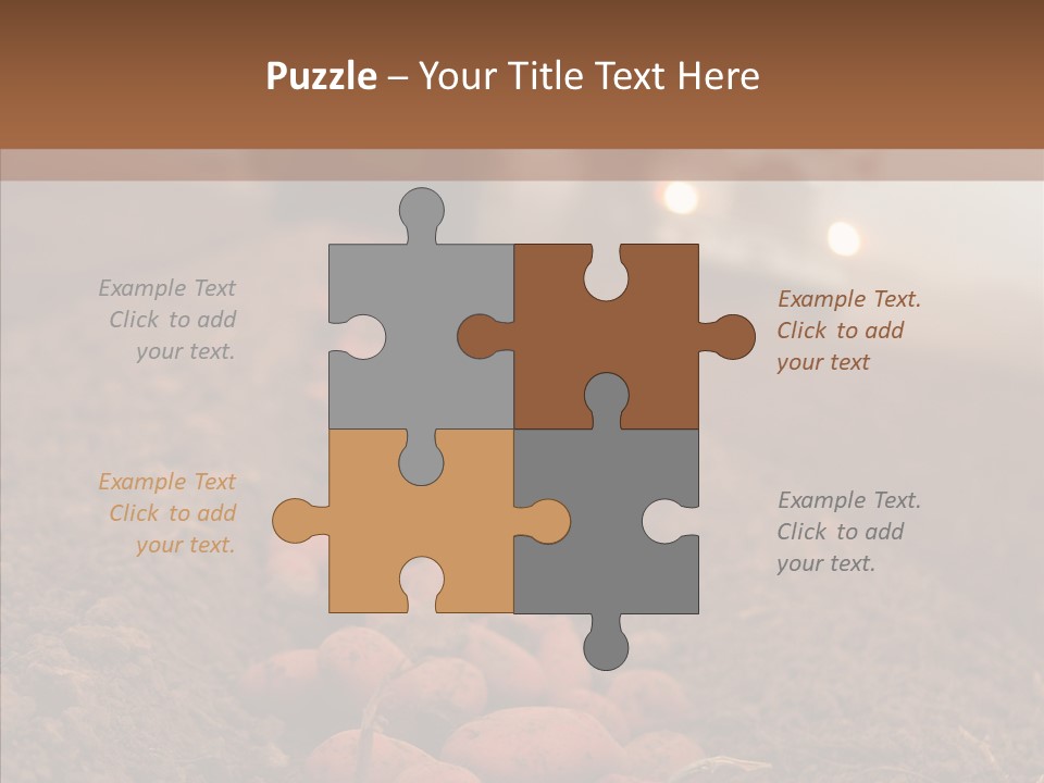 Potato Crops Dusty PowerPoint Template