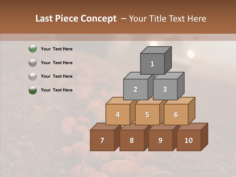 Potato Crops Dusty PowerPoint Template