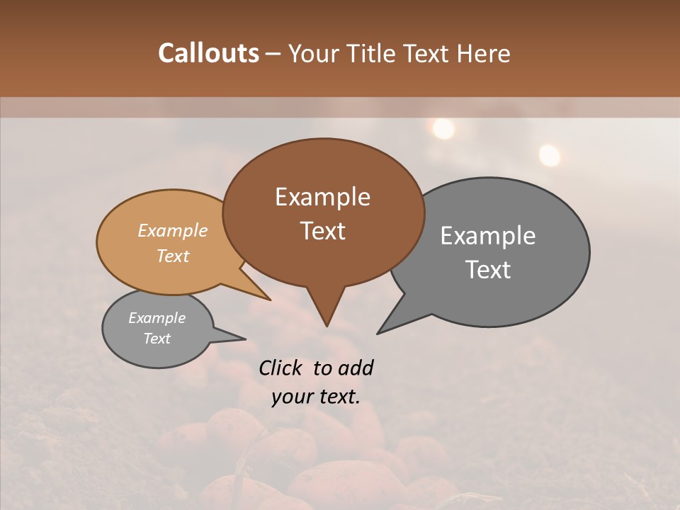 Potato Crops Dusty PowerPoint Template