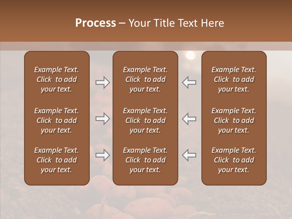 Potato Crops Dusty PowerPoint Template