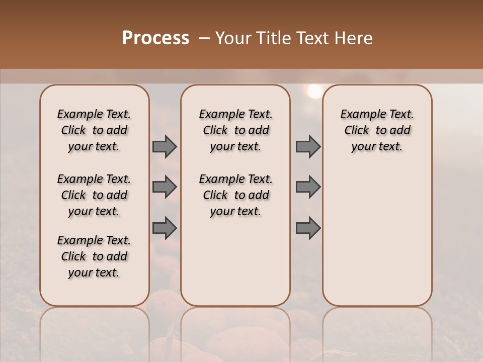 Potato Crops Dusty PowerPoint Template