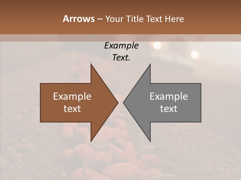 Potato Crops Dusty PowerPoint Template
