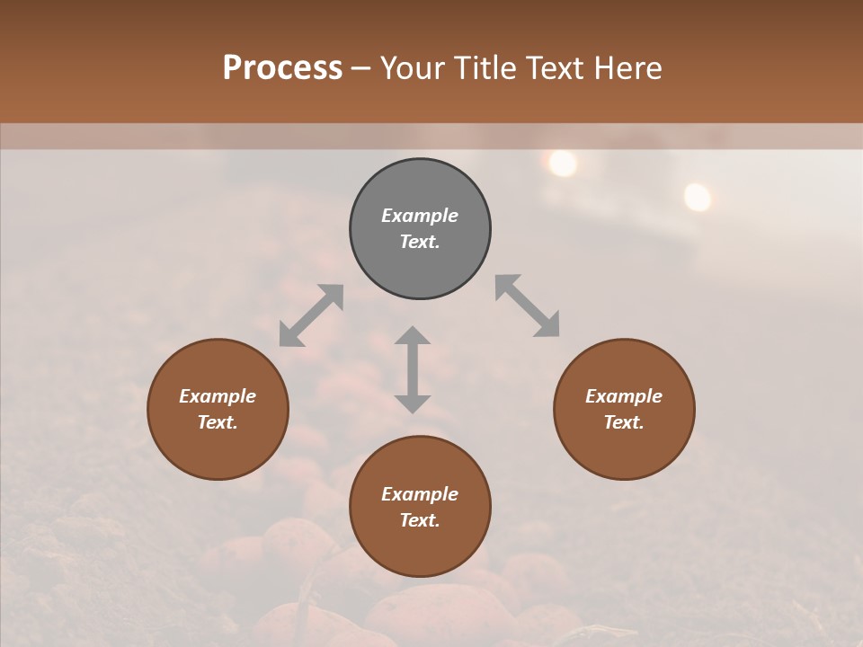 Potato Crops Dusty PowerPoint Template