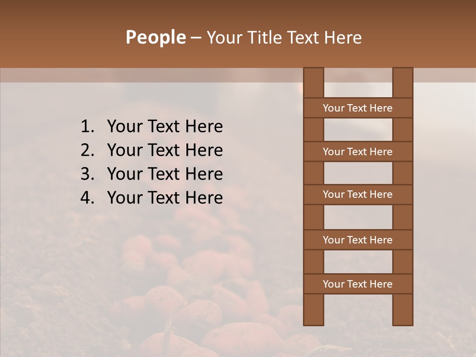 Potato Crops Dusty PowerPoint Template