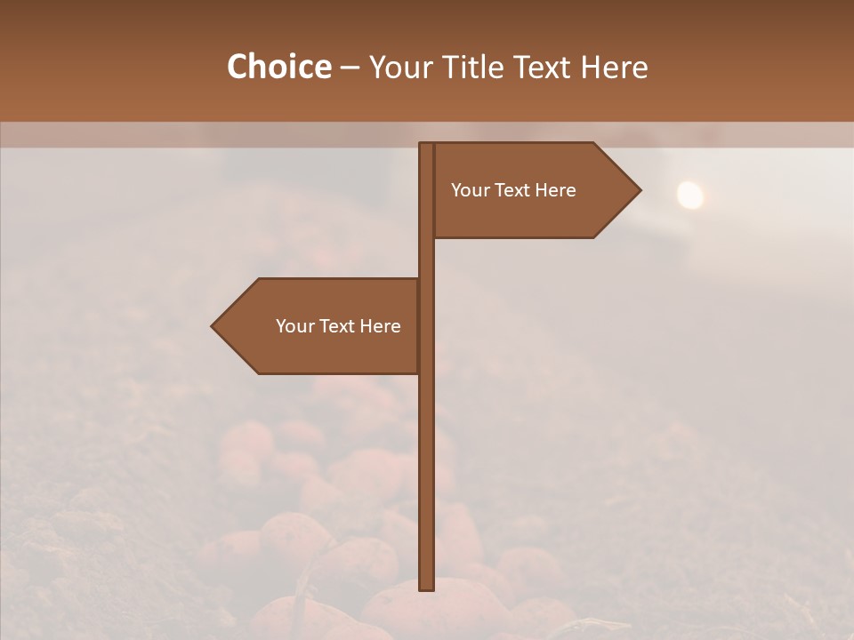 Potato Crops Dusty PowerPoint Template