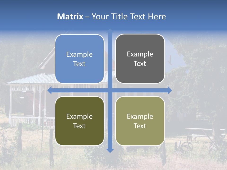 Dwelling Country Home PowerPoint Template